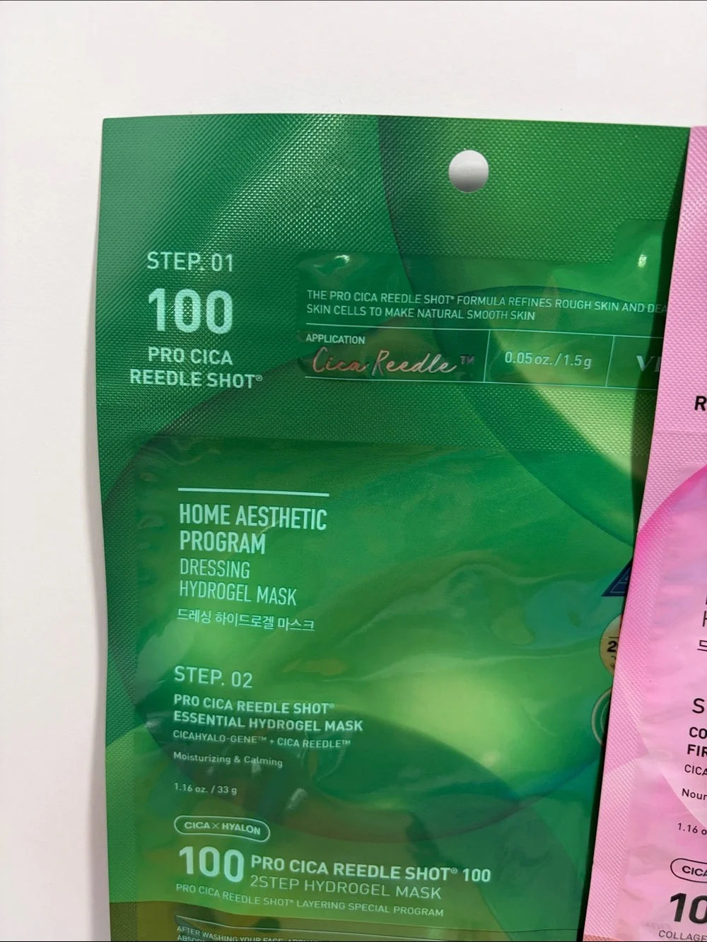 5 Collagen Needle Shot Face Mask - Multi-Color Hydrating Sheet Set